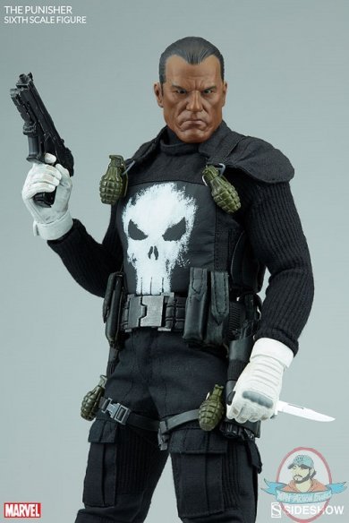 1/6 Scale Marvel The Punisher Figure Exclusive Sideshow #100212