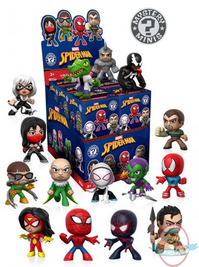 Mystery Minis: Classic Spider-Man Mini Figure Case of 12 Funko
