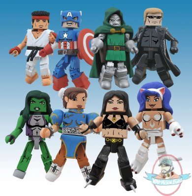 Marvel Vs Capcom Minimates Series 3 Set of 8 by Diamond Select