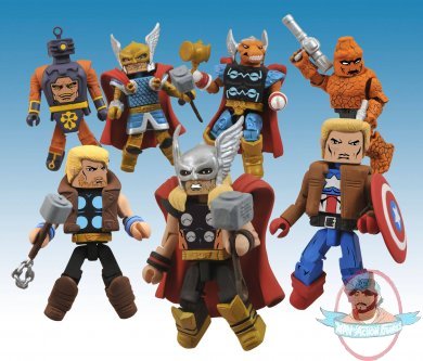 Marvel Minimates Series 42 2 Pack Armored Thor and Beta Ray Bill