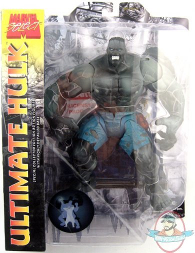 Marvel Select Ultimate Grey Hulk Action Figure 8 Inch New