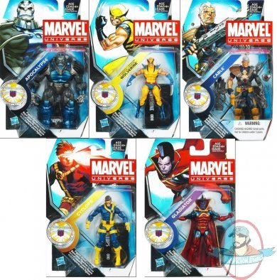 set of marvel action figures