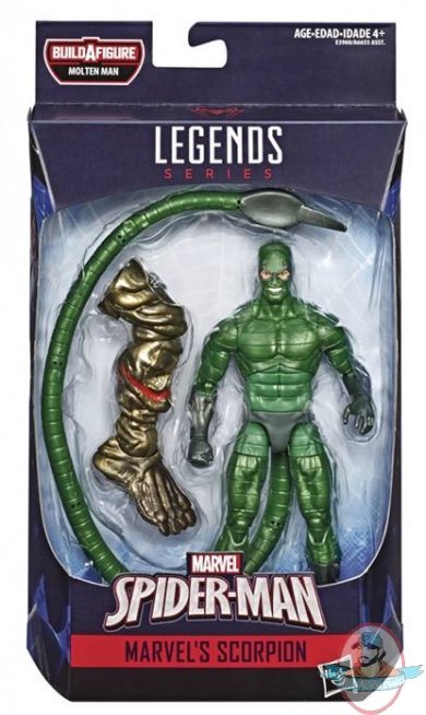 Spider-Man Legends Series Marvel's Scorpion Figure Hasbro