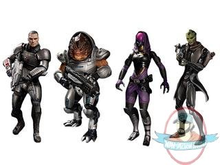 Mass Effect 2 Series 1 Set of 4 Figures