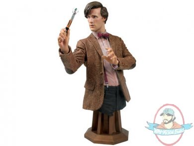 Dr Who Eleventh Doctor Matt Smith 8" Maxi Bust Red Version