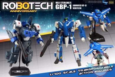 Robotech 30th Anniversary 1/100 Transformable VF-1J Max Sterling GBP-1