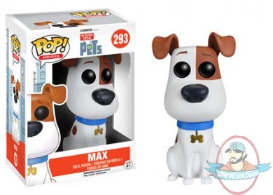 Pop! Movies: The Secret Life of Pets Max #293 Figure Funko