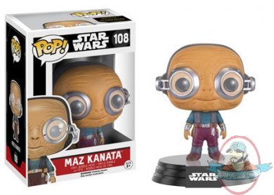 Pop! Star Wars The Force Awakens Maz Kanata #108 Figure Funko