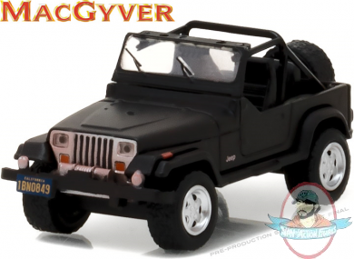 1:64 Hollywood Series 16 MacGyver 1987 Jeep Jeep Wrangler Greenlight