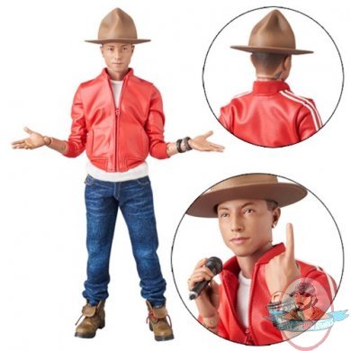 Pharrell Williams Real Action Hero Action Figure by Medicom