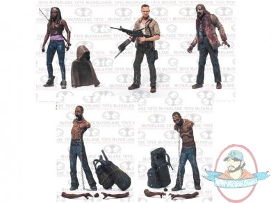 The Walking Dead TV Series 3 Set of 5 Action Figures by McFarlane