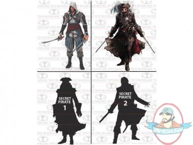 Assassins Creed IV Series 1 Pirate Four Pack by McFarlane