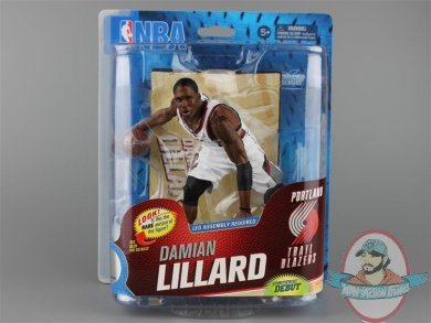 Damian Lillard Collector Level Figure White Jersey NBA 23 McFarlane