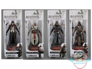 Assassin's Creed Saga  Series 3 Set of 4 Action Figures McFarlane