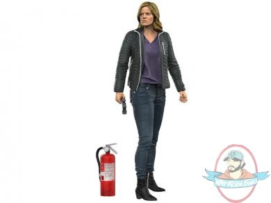 Fear The Walking Dead  Madison Clark Red Wave Color Tops McFarlane