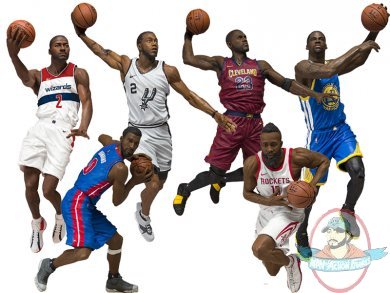 McFarlane NBA Series 31 Set of 6 Action Figures