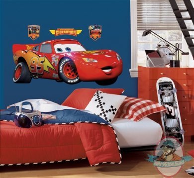 Lightning McQueen Giant Peel & Stick Wall Decals by Roommates 