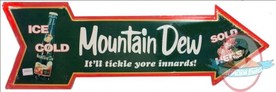 Mountain Dew Tickle Large Arrow Sign by Signs4Fun