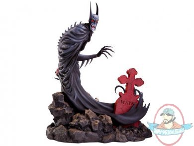 Batman Red Rain Statue By Mondo