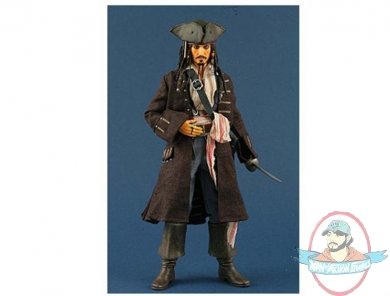Pirates Of The Caribbean Real Action Heroes RAH Jack Sparrow Used JC