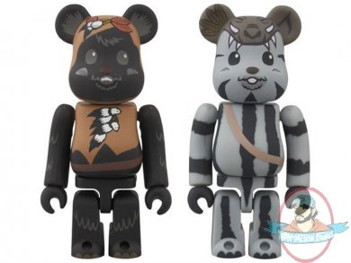 Star Wars Bearbrick Two Pack Paploo & Teebo by Medicom