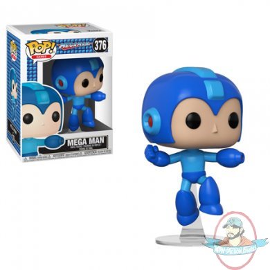 Pop! Games Megaman: Megaman Jumping #376 Vinyl Figure Funko