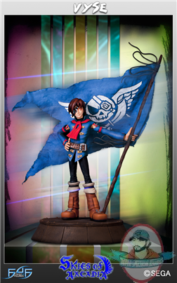 1/6 Scale Sega All Stars Skies of Arcadia Vyse Statue First 4 Figures