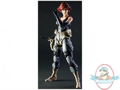 Metal Gear Solid Play Arts Kai Meryl Silverburgh Action Figure 