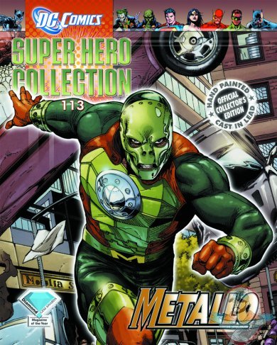 DC Superhero Figurine Collector Magazine #113 Metallo Eaglemoss