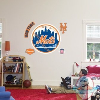 Fathead Fat Head NY Mets Logo