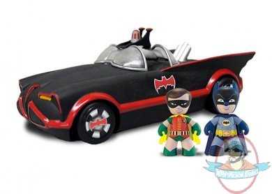 1966 Mez-Itz Batmobile with Batman & Robin by Mezco