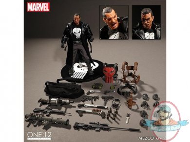 The One 12 Collective Marvel Deluxe Punisher PX by Mezco Man of