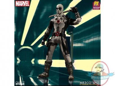 The One:12 Collective Marvel X-Force Deadpool PX Figure by Mezco