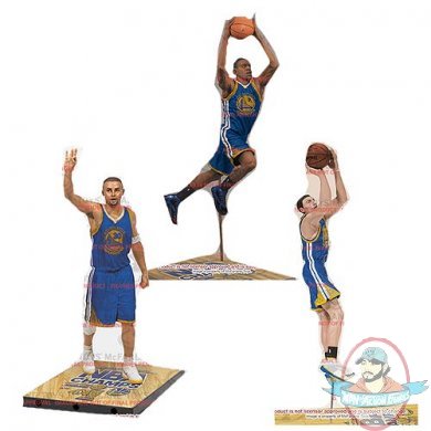 NBA Golden State Warriors Championship Figure 3 Pack McFarlane 