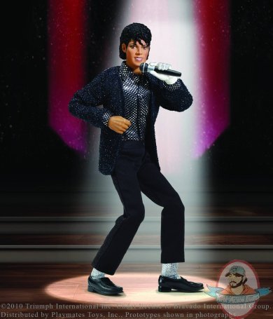 Michael Jackson 10-Inch 1st Moonwalk Collector Figure Toy by Playmates