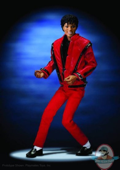Michael Jackson 10" Inch ThriIller Collector Figure Toy by Playmates