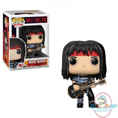 Pop! Rocks: Series 4 Mötley Crüe Mick Mars #72 Vinyl Figure by Funko