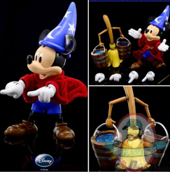Disney Hybrid Metal Figuration #009 Sorcerer Mickey HeroCross