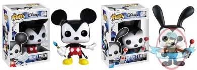 Disney Pop! Epic Mickey Mouse & Oswald Rabbit Set of 2 Vinyl Figure