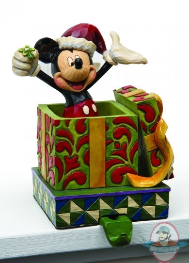  Disney Traditions Mickey Mouse Stocking Hanger by Enesco