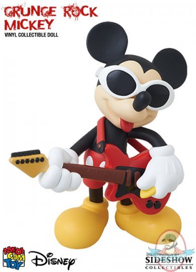 Disney Grunge Rock Mickey Vinyl Collectible by Medicom