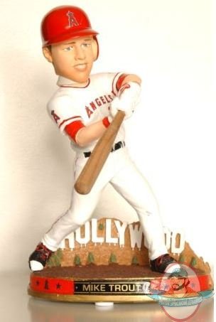 MLB Mike Trout Los Angeles Angels 10" City Bobblehead Forever