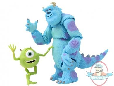 Sci-Fi Revoltech #028 Monsters Inc Sulley & Mike By Kaiyodo