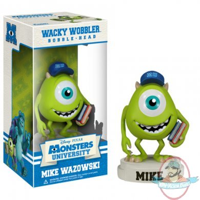 Disney Monsters University Mike Wazowski Wacky Wobbler Figure by Funko