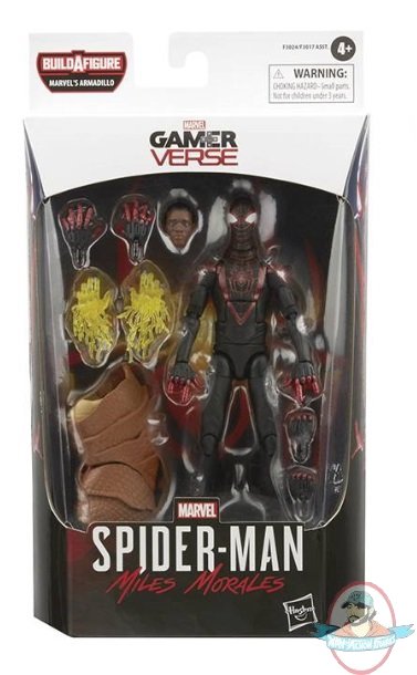 Marvel Spider-Man Movie Legends PS5 Miles Morales BAF Figures Hasbro