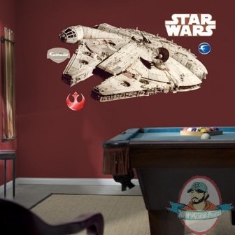 Fathead Fat Head Millenium Falcon Star Wars