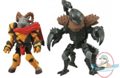 Vorin & Vachonus Scorpion Battle Beasts Minimates by Diamond Select