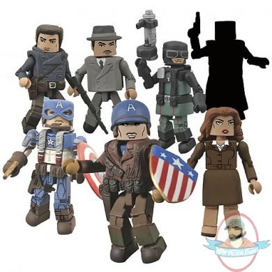 Marvel Minimates 40 Captain America Movie Captain America & Red Skull