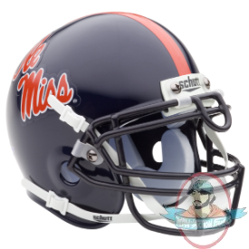 Mississippi (Ole Miss) Rebels Mini Authentic Helmet Schutt 