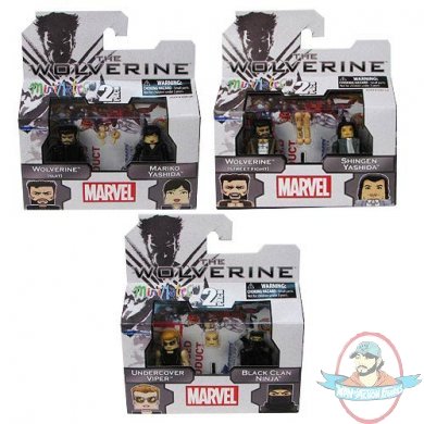 Marvel Minimates: Series 52 The Wolverine Set of 6 by Diamond Select